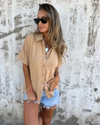 Sirena Relaxed Button Blouse