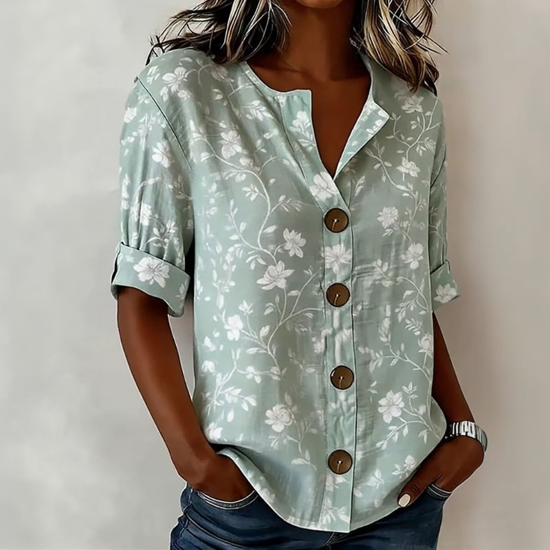 Rosalie Vintage Floral Blouse