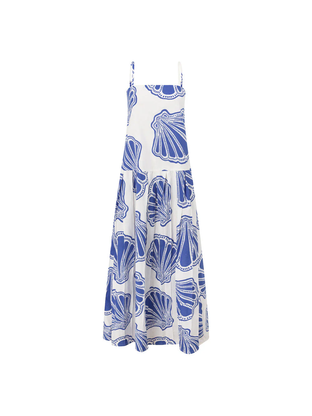 Maris Sleeveless Cotton-Linen Set