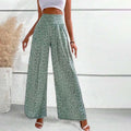 Meadow Floral Wide-Leg Pants