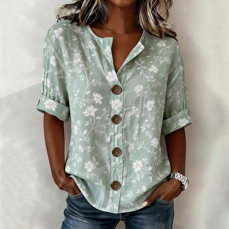 Rosalie Vintage Floral Blouse