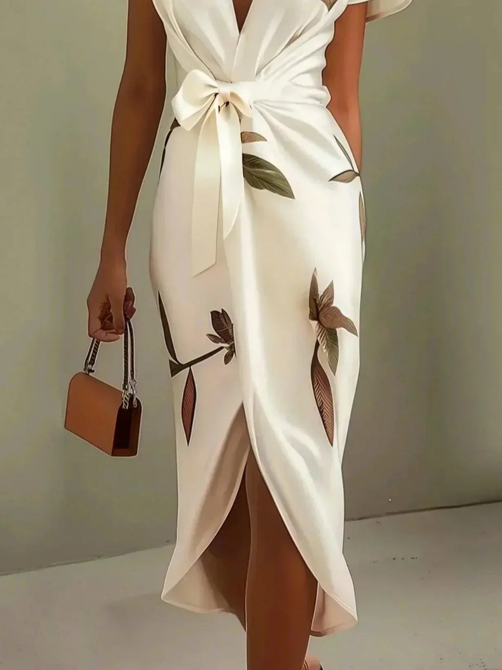 Valeria Elegant Wrap Dress