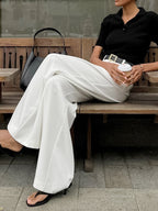 Celine Tailored Wide-Leg Pants