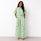 Isabela Embroidered Eyelet Set