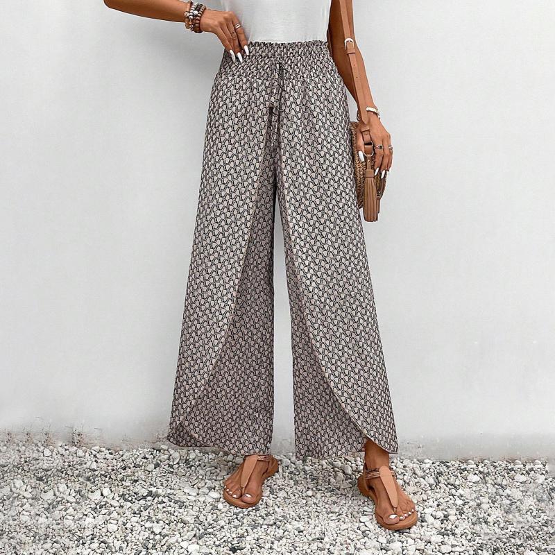 Sienna Printed Wide-Leg Pants
