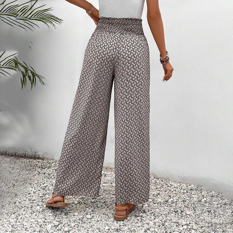 Sienna Printed Wide-Leg Pants