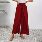 Sienna Printed Wide-Leg Pants