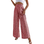 Meadow Floral Wide-Leg Pants