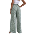 Meadow Floral Wide-Leg Pants