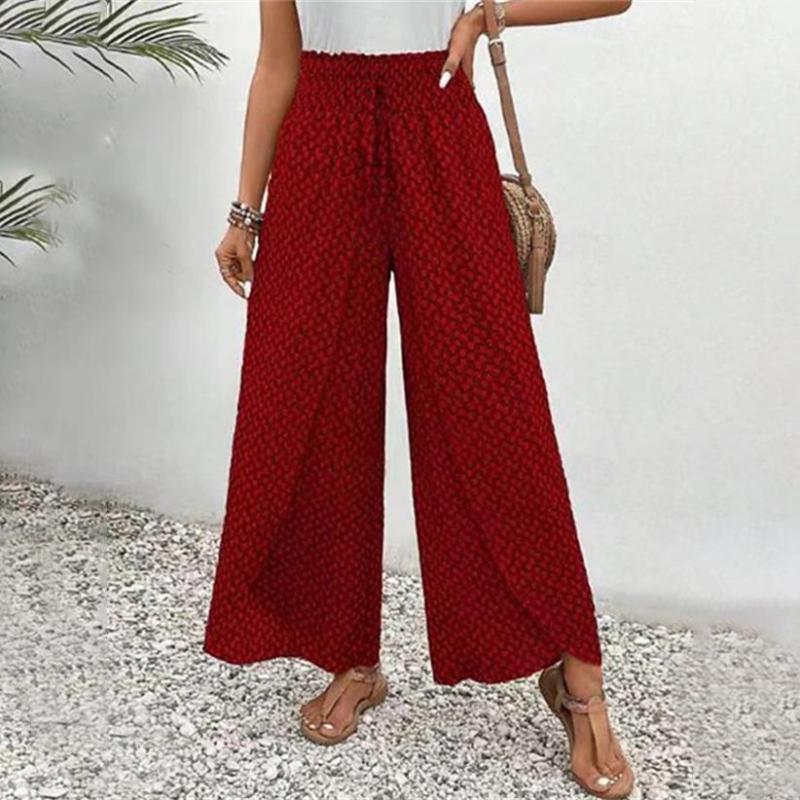 Sienna Printed Wide-Leg Pants