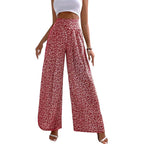 Meadow Floral Wide-Leg Pants