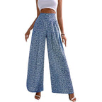 Meadow Floral Wide-Leg Pants