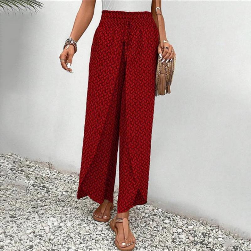 Sienna Printed Wide-Leg Pants