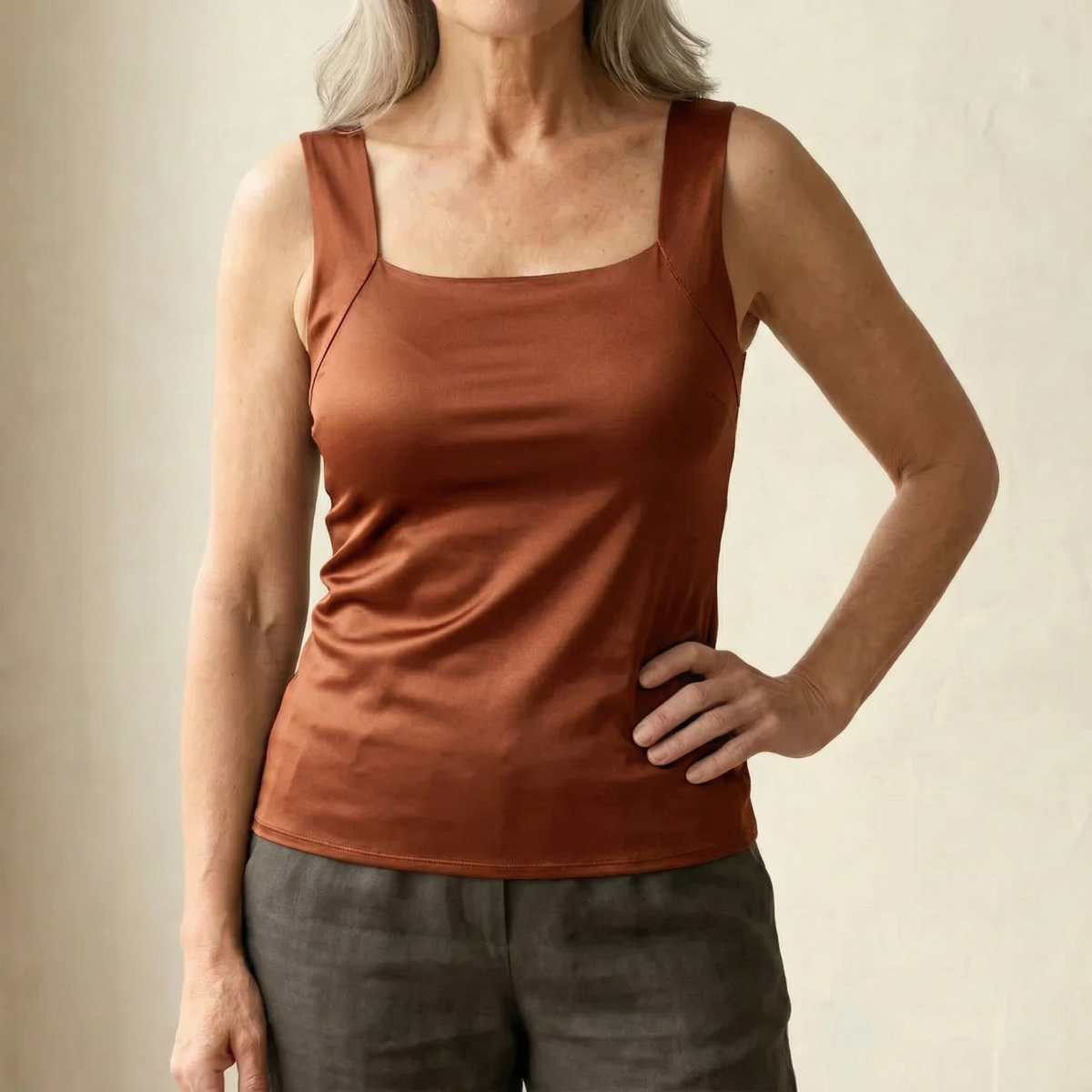 Madeline Built-In Bra Tank