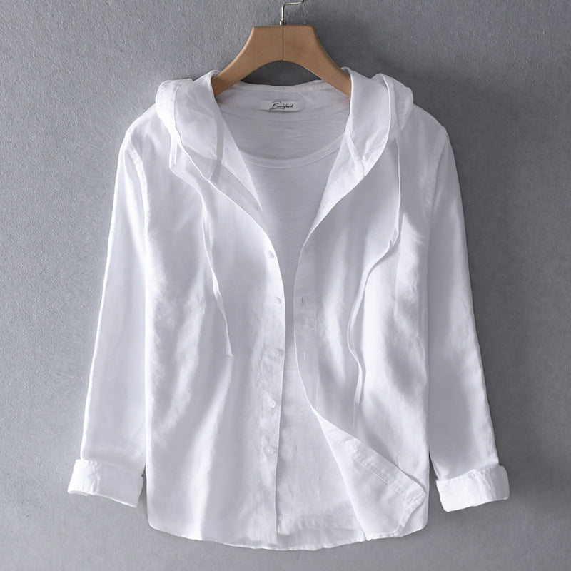 Lena Lightweight Hooded Blouse