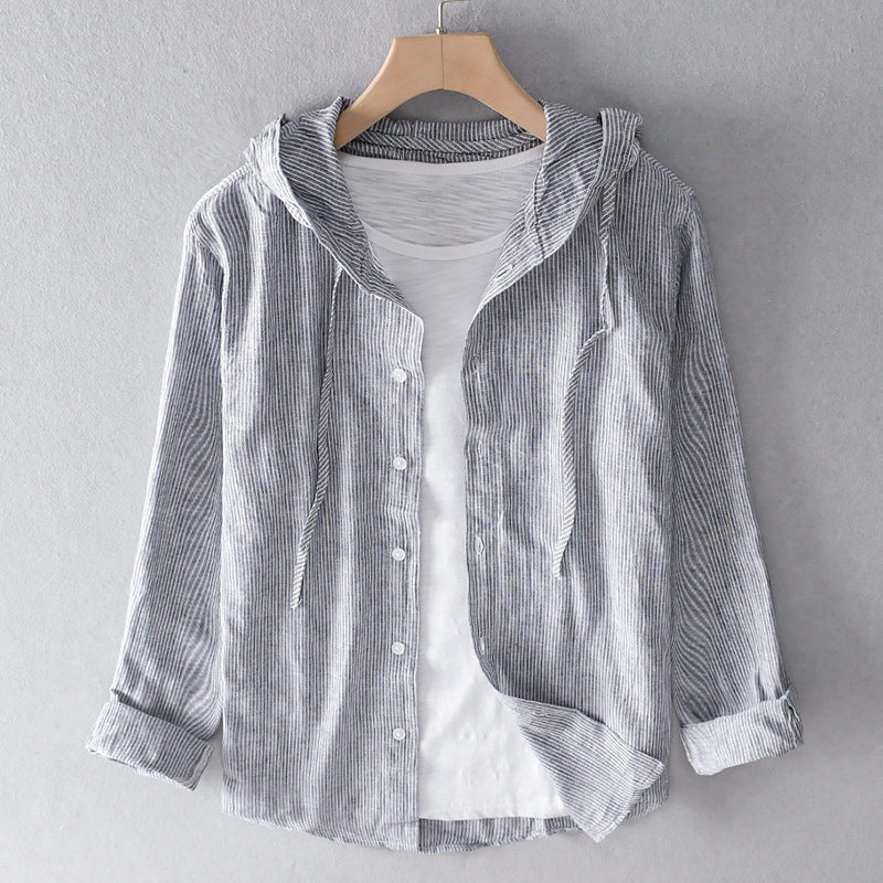 Lena Lightweight Hooded Blouse