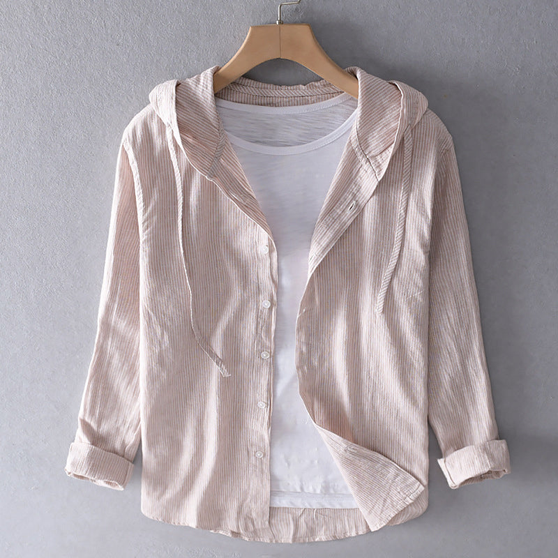 Lena Lightweight Hooded Blouse