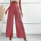 Meadow Floral Wide-Leg Pants