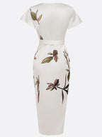 Valeria Elegant Wrap Dress
