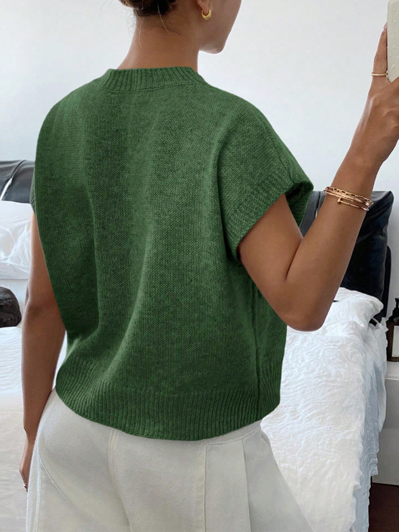 Mira Embroidered Knit Cardigan