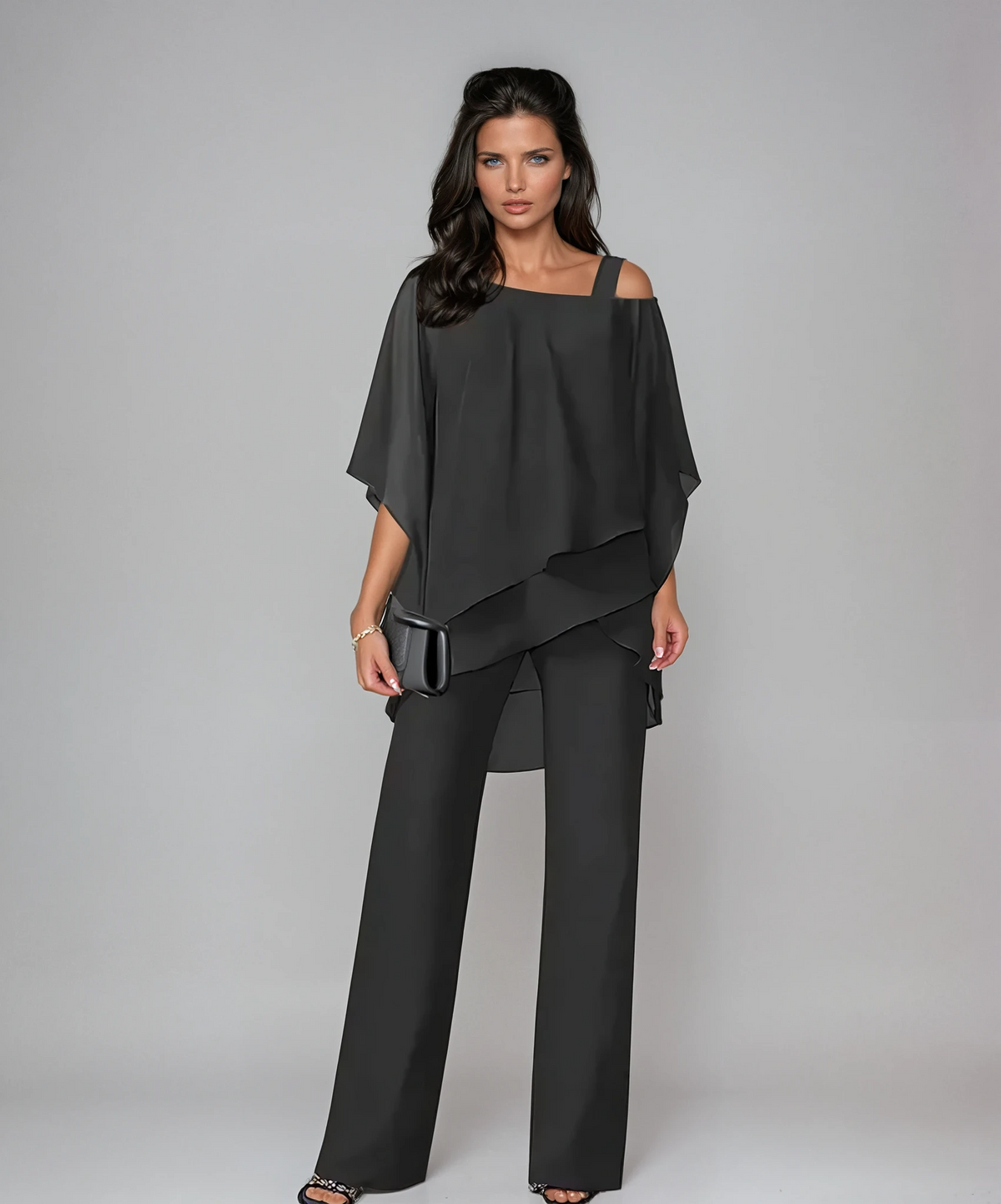 Mariella Layered Wide-Leg Set