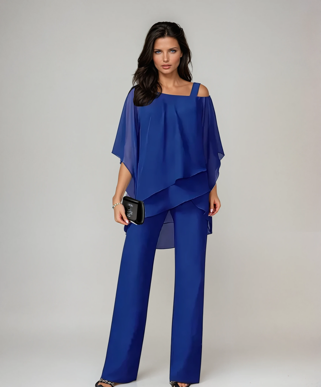 Mariella Layered Wide-Leg Set