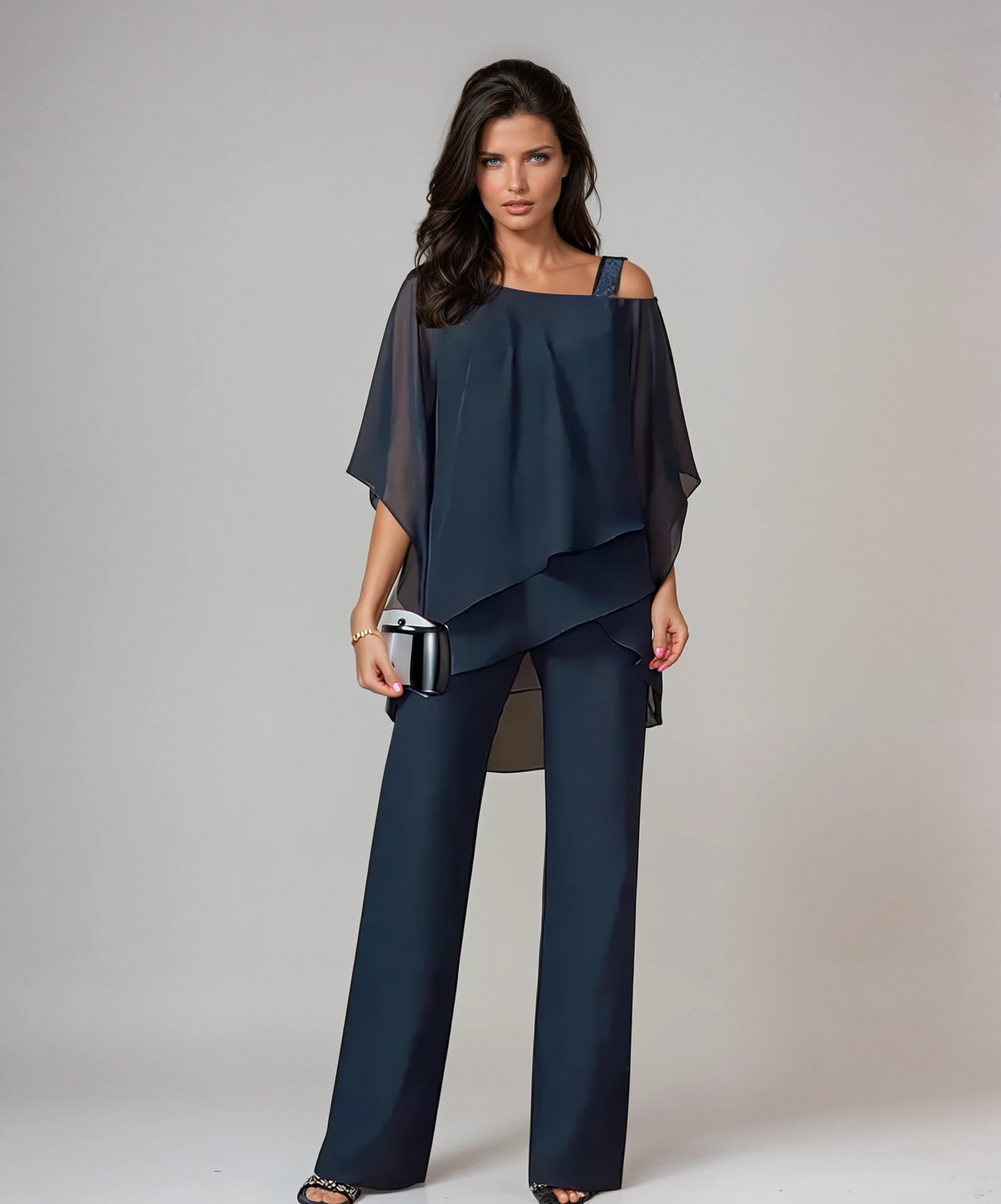 Mariella Layered Wide-Leg Set