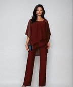 Mariella Layered Wide-Leg Set