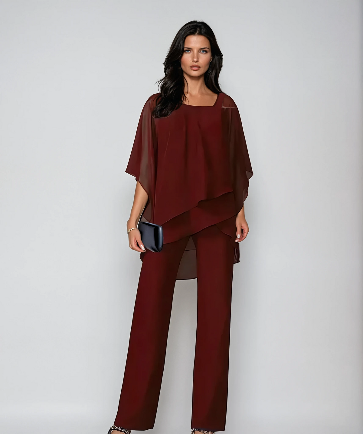Mariella Layered Wide-Leg Set