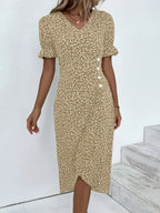 Maribel Floral V-Neck Dress