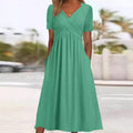 Genevieve V-Neck Maxi Dress