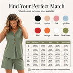 Delphine Sleeveless Two-Piece Set