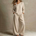 Juliette One-Shoulder Wide-Leg Set