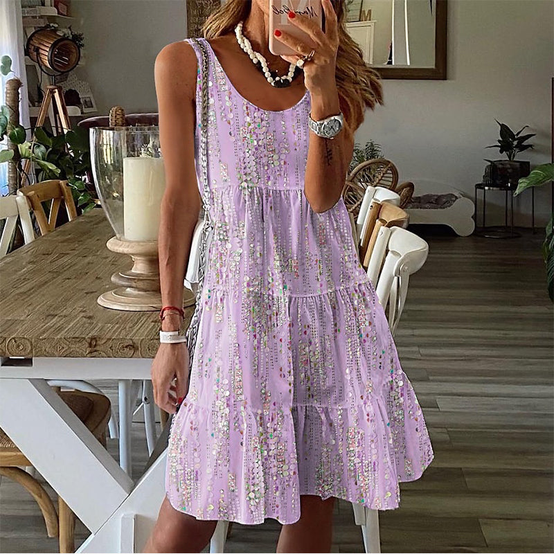 Isla Tiered Midi Dress